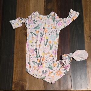 Floral Kids Pajamas Sleep Sack